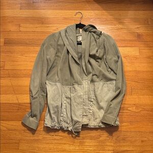 Anthropologie Green cardigan